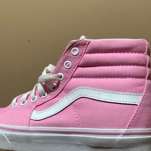 Pink Hightop Vans